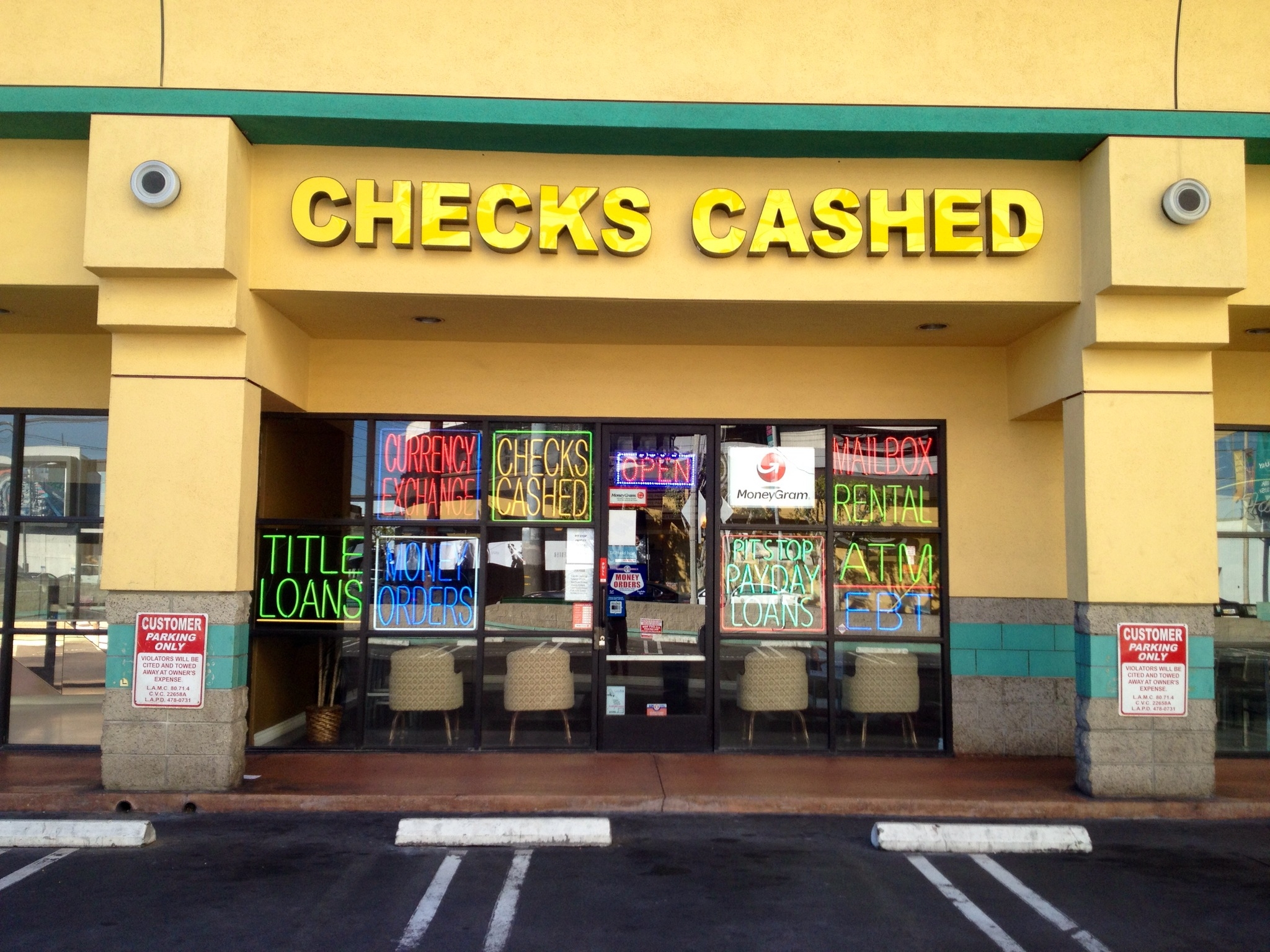 La Cienega Check Cashing Los Angeles Check Cashing